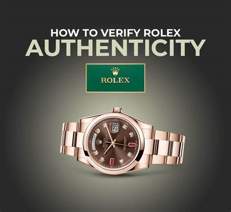 does rolex authenticate watches|how to check rolex authenticity.